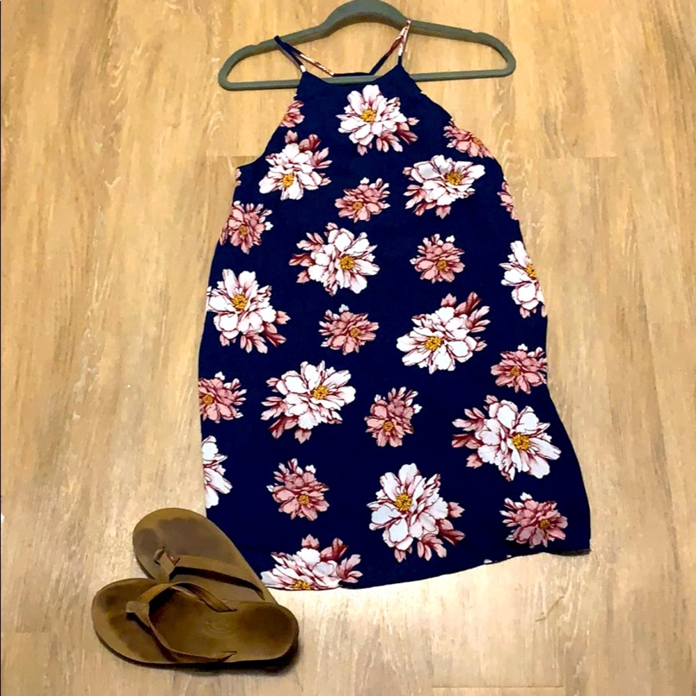 Cute Floral Mini Dress
